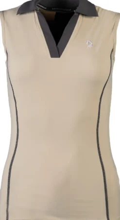 LAURIA GARRELLI by HKM Poloshirt -Limone- ärmellos