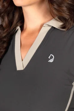 LAURIA GARRELLI by HKM Poloshirt -Limone- ärmellos