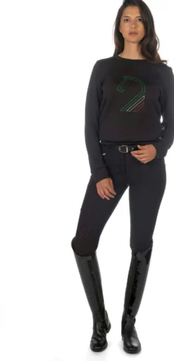 Lauria Garrelli by HKM Pullover -Amalfi Horse Head-