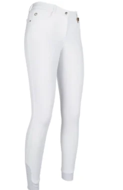 Lauria Garrelli by HKM Reithose -LG Basic- Silikon-Kniebesatz