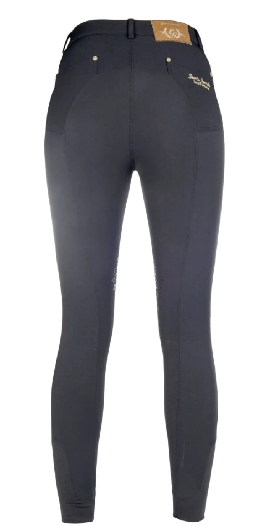 Lauria Garrelli by HKM Reithose -LG Basic- Silikon-Kniebesatz