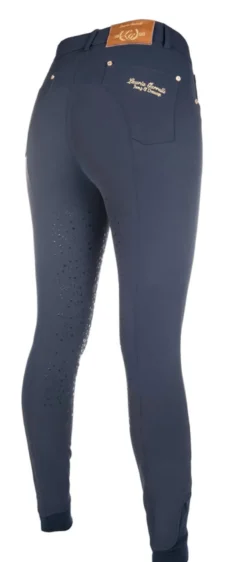Lauria Garrelli by HKM Reithose -LG Basic- Silikon-Vollbesatz