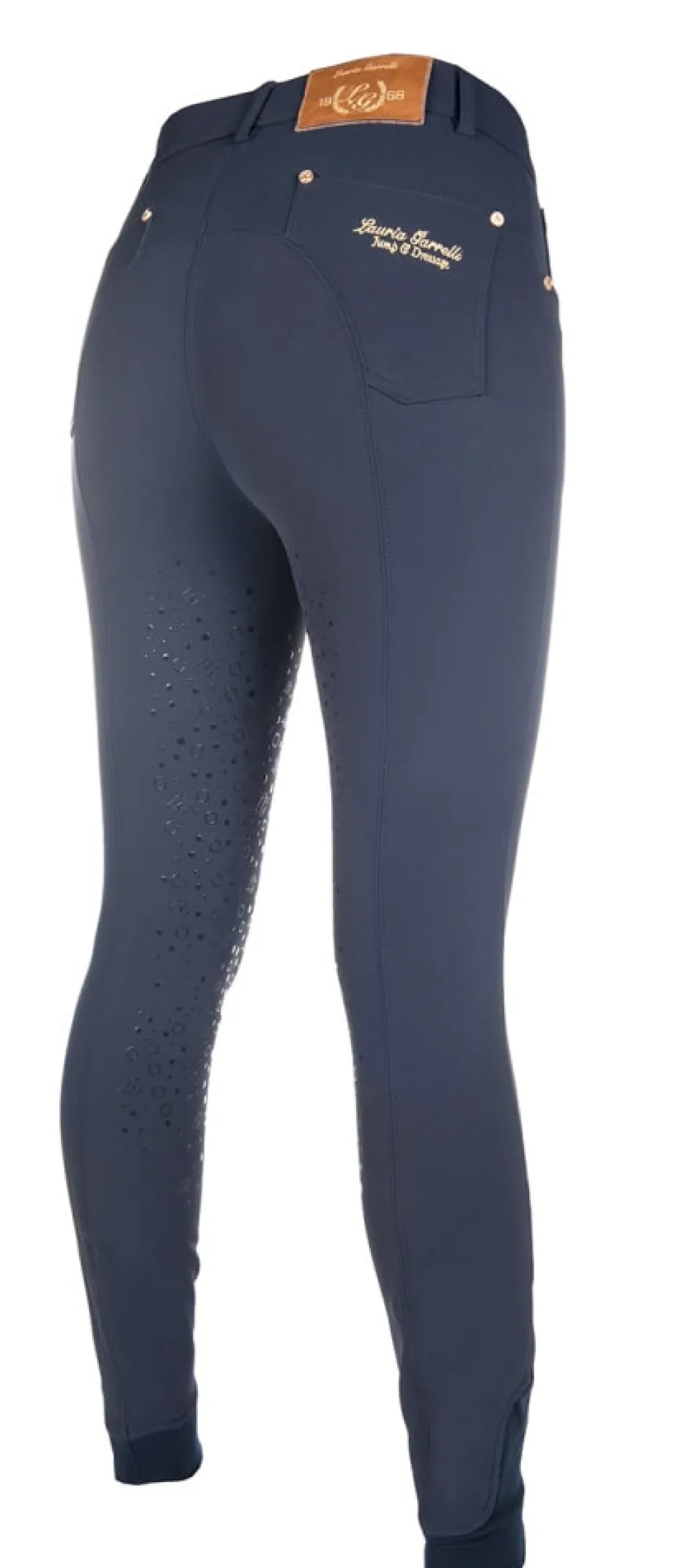 Lauria Garrelli by HKM Reithose -LG Basic- Silikon-Vollbesatz