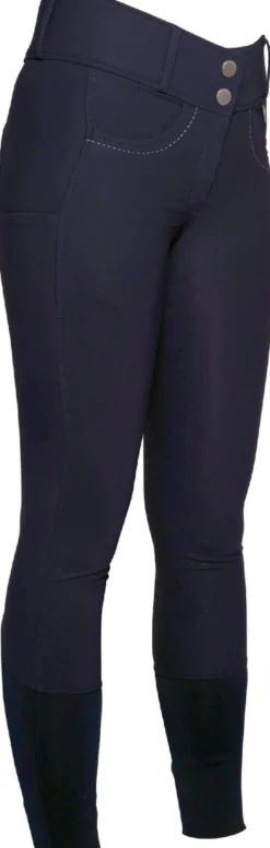 Lauria Garrelli by HKM Reithose -Arezzo- Silikon-Kniebesatz