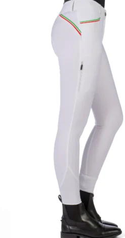 Lauria Garrelli by HKM Reithose -Livigno Sportive- Silikon-Vollbesatz