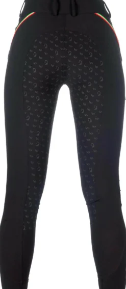 Lauria Garrelli by HKM Reithose -Livigno Sportive- Silikon-Vollbesatz