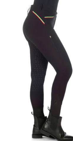 Lauria Garrelli by HKM Reithose -Livigno Sportive- Silikon-Vollbesatz