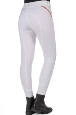 Lauria Garrelli by HKM Reithose -Livigno Sportive- Silikon-Vollbesatz