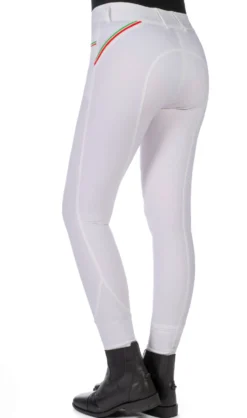 Lauria Garrelli by HKM Reithose -Livigno Sportive- Silikon-Vollbesatz