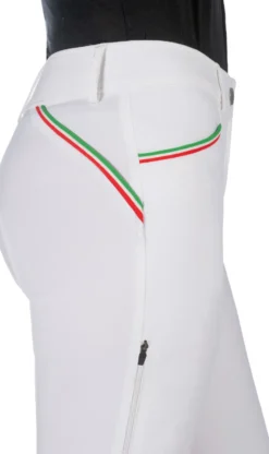 Lauria Garrelli by HKM Reithose -Livigno Sportive- Silikon-Vollbesatz