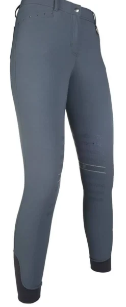 Lauria Garrelli by HKM Reithose -Limoni PAM Horse- Silikon-Kniebesatz
