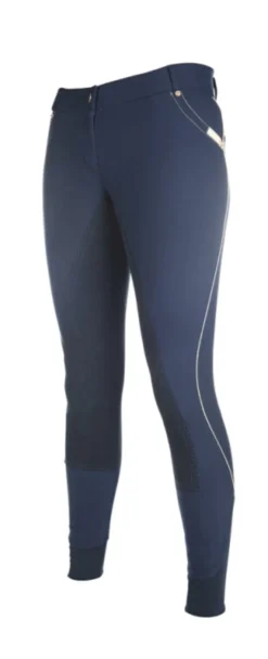 Lauria Garrelli by HKM Reithose -Queens piping- Dreiviertel Alos Besatz LIMITED