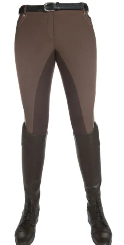 Lauria Garrelli by HKM Reithose -Queens piping- Dreiviertel Alos Besatz LIMITED