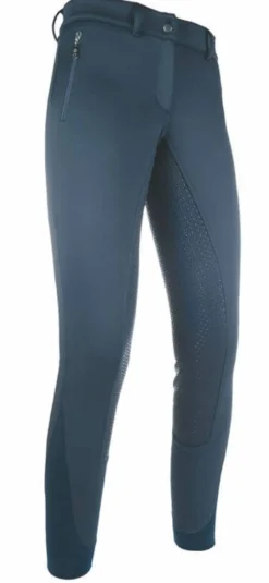 Lauria Garrelli by HKM Reithose -Moena Softshell Plain- Sili. Vollbesatz