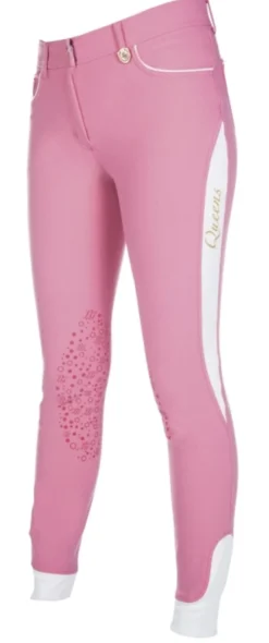 Lauria Garrelli by HKM Reithose -Queens- Silikon Kniebesatz