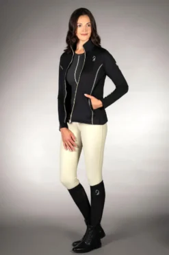 LAURIA GARRELLI by HKM Sweatjacke -Limone-