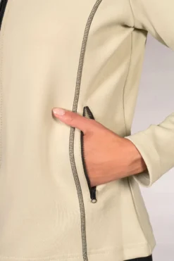 LAURIA GARRELLI by HKM Sweatjacke -Limone-