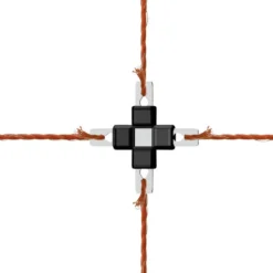 Litzclip Litzen-Kreuzverbinder 3 mm, (5 St./Blister), Edelstahl