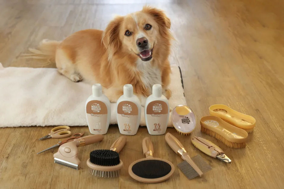 MagicBrush Hundeshampoo für helles Fell