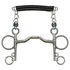 METALAB Elite Pelhamgebiss, gebogen, Zungenfreiheit, lange Schenkel