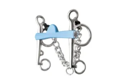 METALAB Flexi Pelhamgebiss, halbmond, lange Schenkel