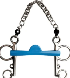 METALAB Flexi Pelhamgebiss, halbmond, lange Schenkel