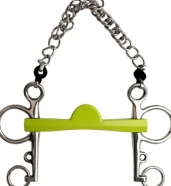 METALAB Flexi Soft Pelhamgebiss, halbmond, lange Schenkel