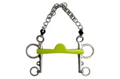 METALAB Flexi Soft Pelhamgebiss, halbmond, lange Schenkel