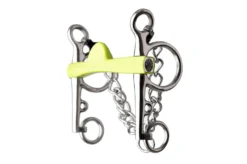 METALAB Flexi Soft Pelhamgebiss, halbmond, lange Schenkel