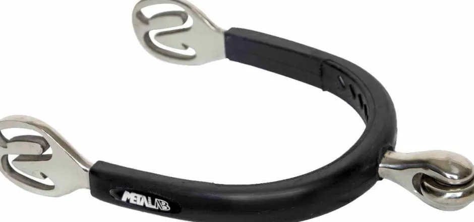 METALAB Sporen Soft Touch horizontal mit Gummi Überzug