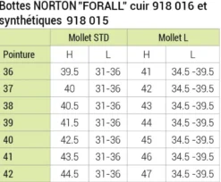 NORTON Forall Leder Stiefel