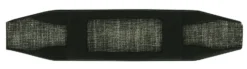 NORTON Kinnkettenunterlage, Textil/Naturkautschuk , schwarz