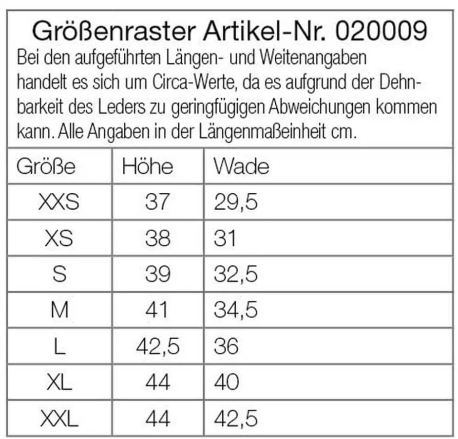 PFIFF Stiefelschäfte
