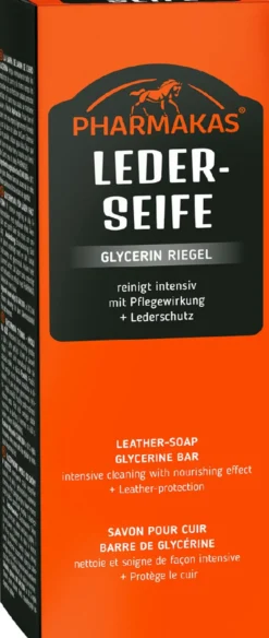 PHARMAKAS Leder-Seife 200 g Riegel