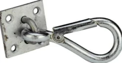 Platte mit Haken