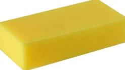 Rechteckiger Schwamm, 16 x 7,5 x 4 cm , gelb