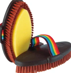 Schwammbürste mit P.V.C.-Rücken., L 18 x B 8,5 cm , schwarz
