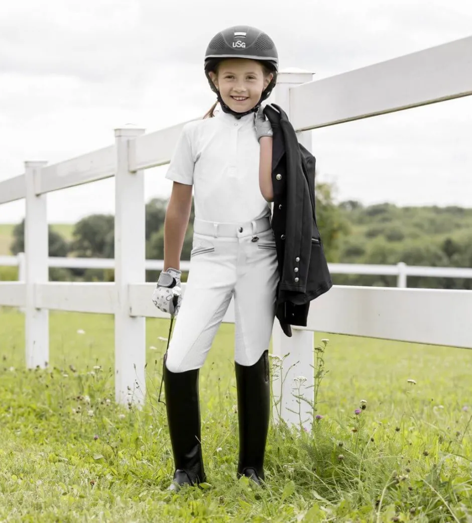 USG Kinderreithose "Ava", Top-Grip Vollbesatz