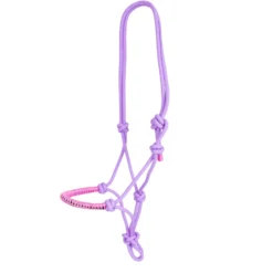 USG Knotenhalfter, zweifarbig, Glitzersteine