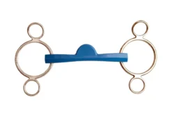 Verstellbares Gebiss METALAB Flexi 3-Ring, halbmond