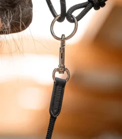 WALDHAUSEN Leichtes Bodenarbeitsseil mit Karabiner, leicht, 4 m