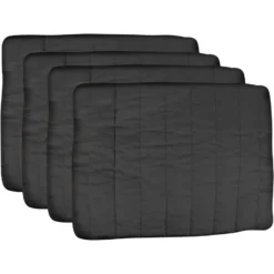 WALDHAUSEN Bandagierkissen, 4er Set, schwarz