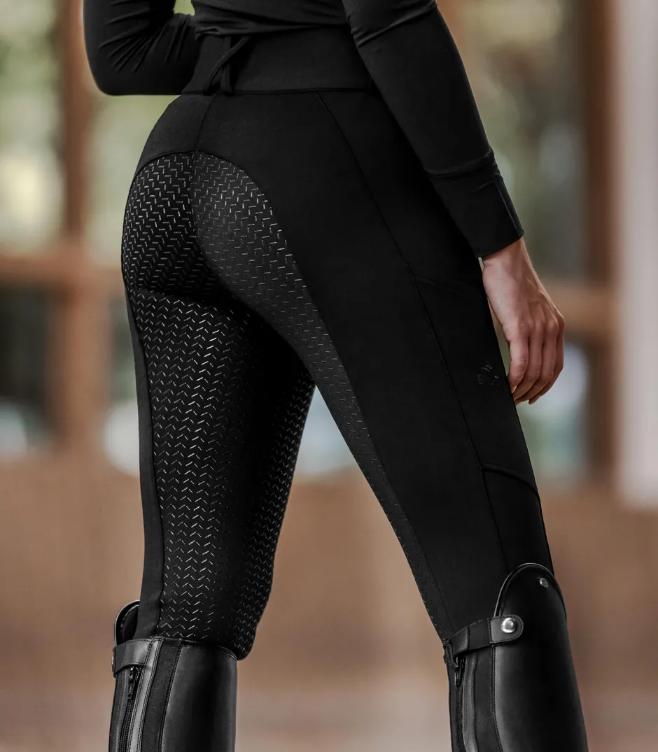 WALDHAUSEN ELT Reithose Essential High Waist Silikon