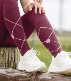 WALDHAUSEN ELT Reitsocken Argyle