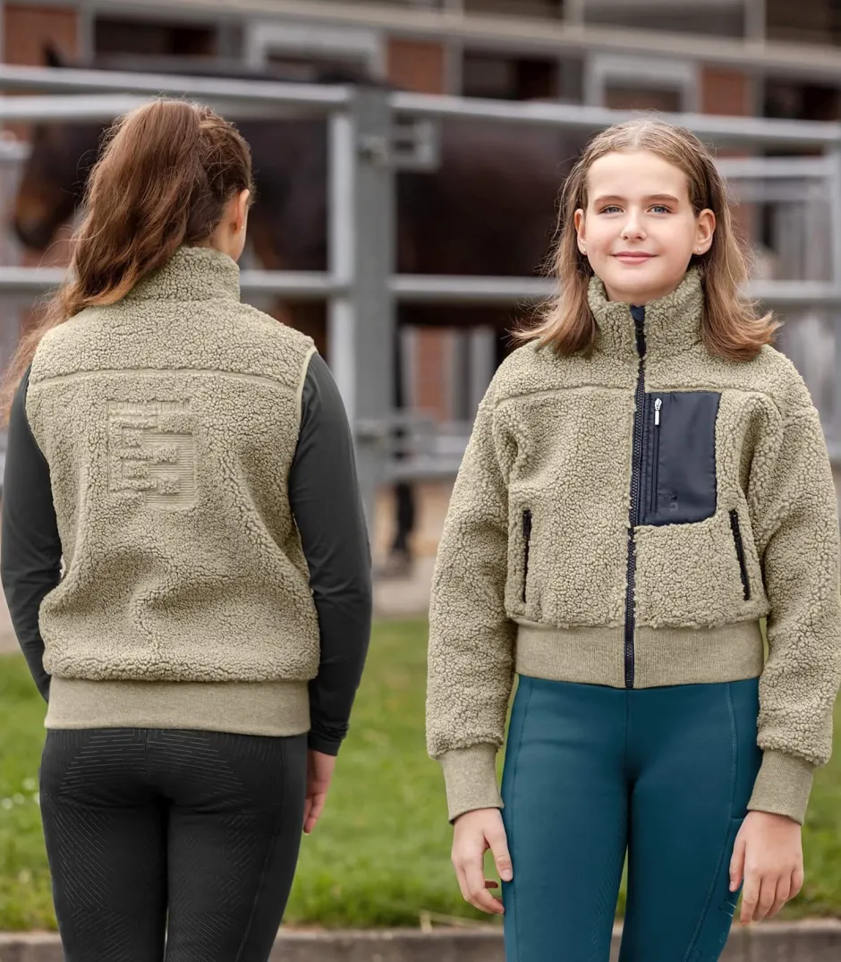 WALDHAUSEN ELT Teddy Fleece Weste Alma, Teens