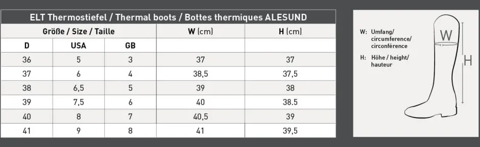 WALDHAUSEN ELT Thermostiefel Alesund