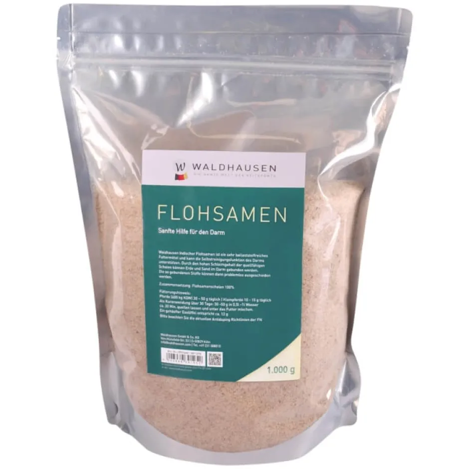 WALDHAUSEN Flohsamen - Sanfte Hilfe für den Darm, 1000 g