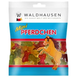 WALDHAUSEN Fruchtgummis Mini Pferdchen, 100 g