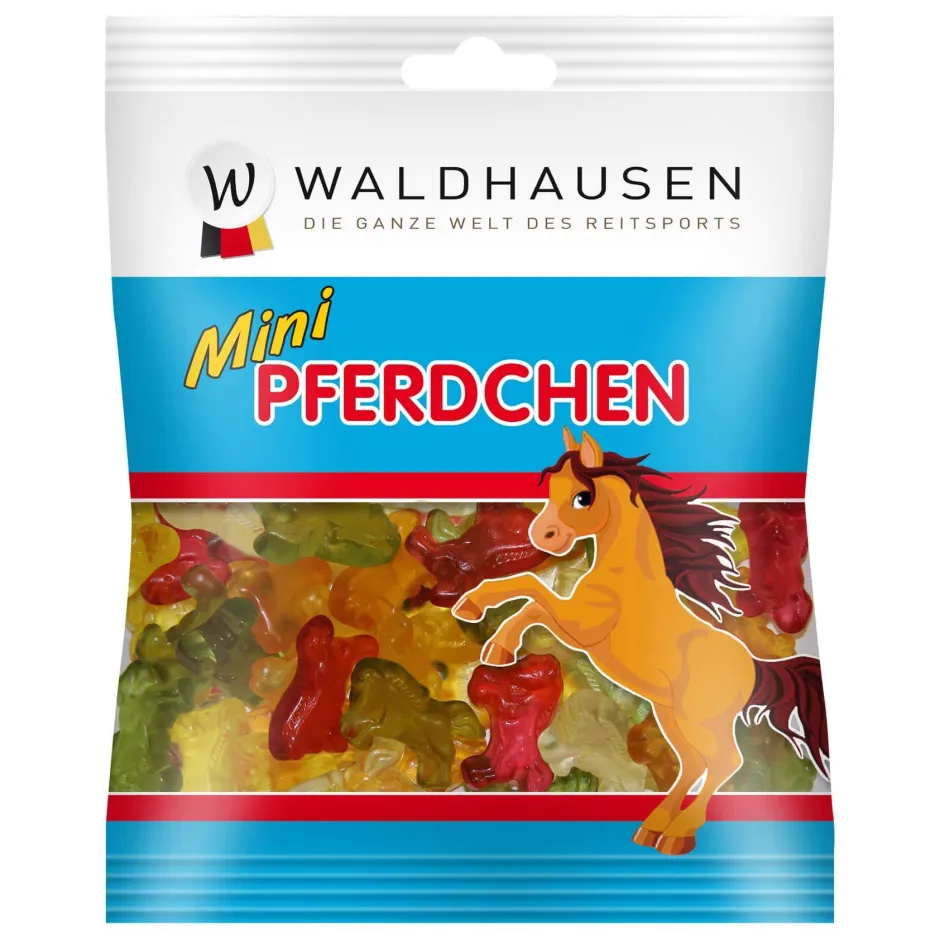 WALDHAUSEN Fruchtgummis Mini Pferdchen, 100 g