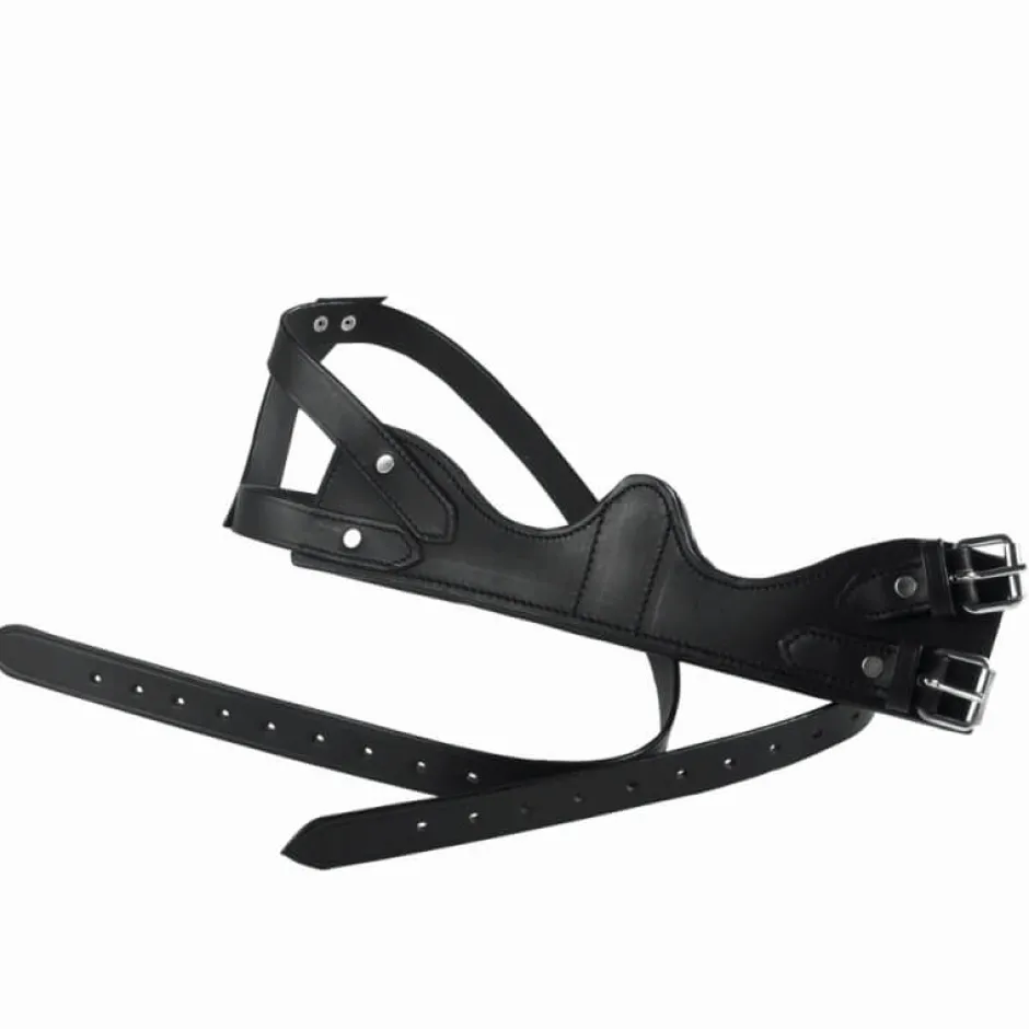 WALDHAUSEN Kopperriemen, Leder, Warmblut, schwarz